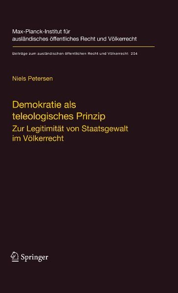 Demokratie als teleologisches Prinzip - Niels Petersen