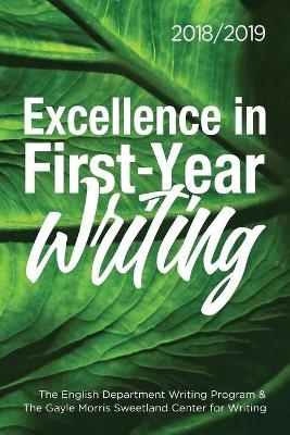 Excellence in First-Year Writing 2018/2019 - Dana Nichols