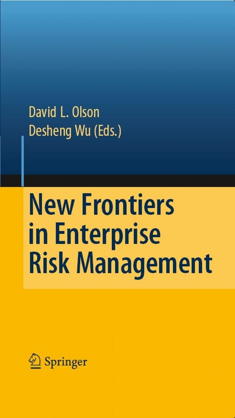 New Frontiers in Enterprise Risk Management - 