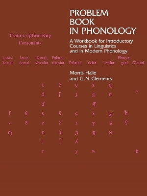 Problem Book in Phonology - Morris Halle, George N. Clements