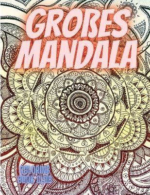 Großes Mandala -  Coloring Book Club