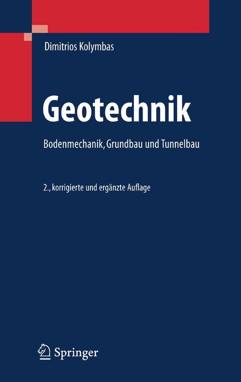 Geotechnik -  Dimitrios Kolymbas