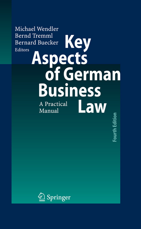 Key Aspects of German Business Law - 