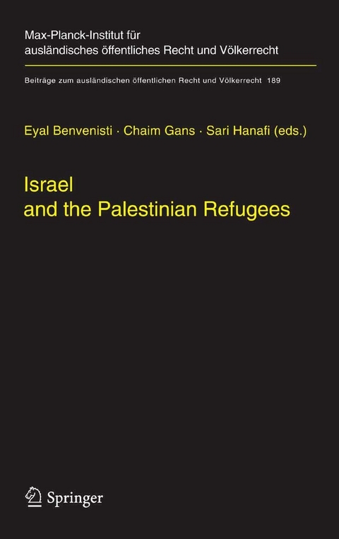 Israel and the Palestinian Refugees - 