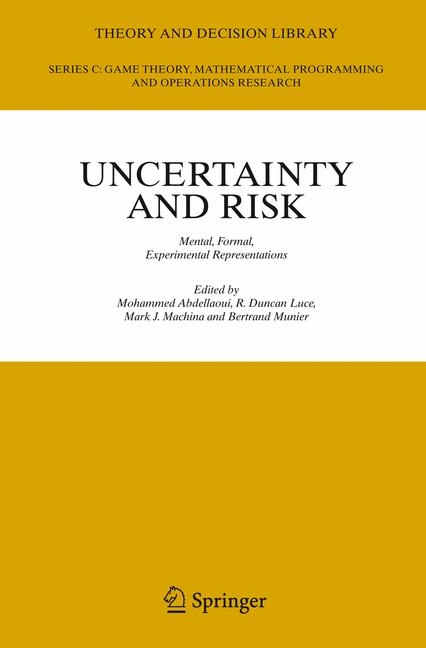 Uncertainty and Risk - 