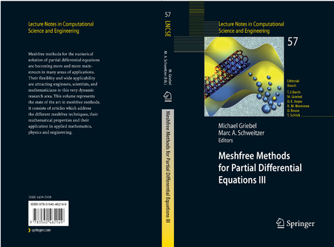 Meshfree Methods for Partial Differential Equations III - 