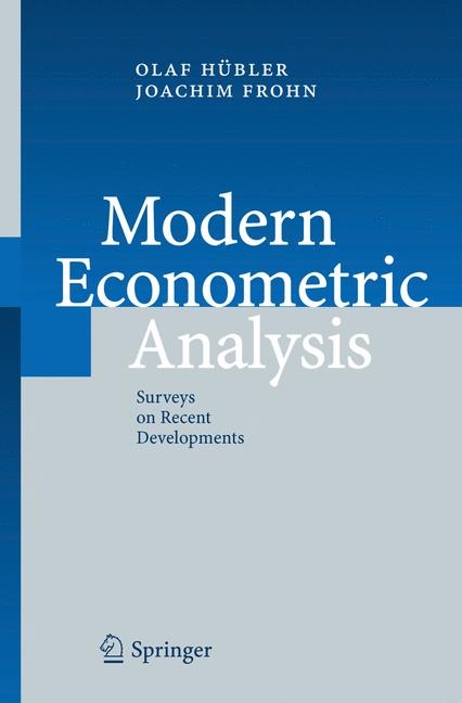 Modern Econometric Analysis - 
