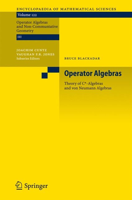 Operator Algebras -  Bruce Blackadar