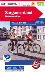 Sarganserland - Walensee - Chur Nr. 13 Velokarte 1:60 000 - 