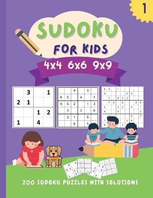 Sudoku for kids 4x4 6x6 9x9 - Proby Anna