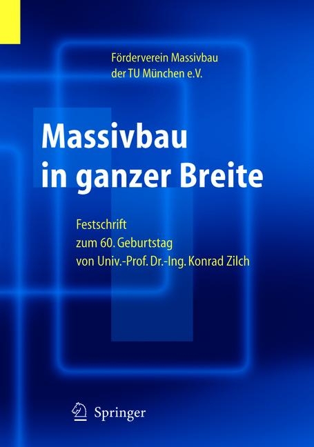 Massivbau in ganzer Breite - 