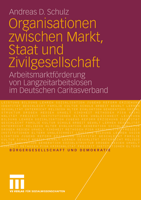 Organisationen zwischen Markt, Staat und Zivilgesellschaft - Andreas D. Schulz
