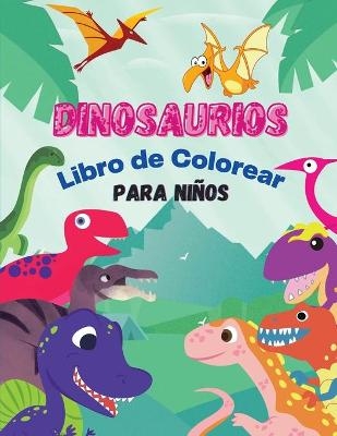 Dinosaurios Libro de Colorear para Niños - Nina Binder