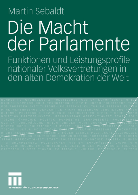 Die Macht der Parlamente - Martin Sebaldt