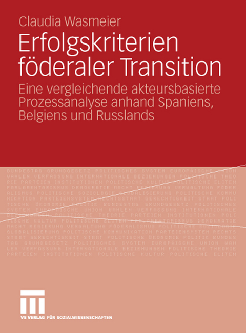 Erfolgskriterien föderaler Transition - Claudia Wasmeier