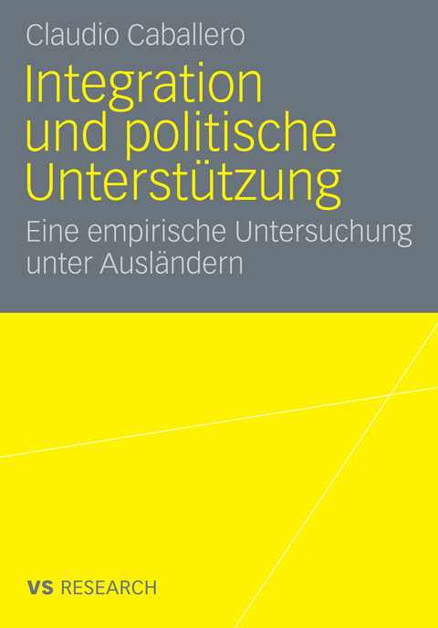 Integration und politische Unterstützung - Claudio Caballero