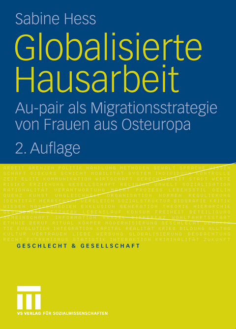 Globalisierte Hausarbeit - Sabine Hess