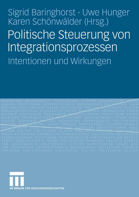 Politische Steuerung von Integrationsprozessen - 