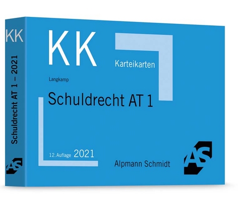 Karteikarten Schuldrecht AT 1 - Tobias Langkamp