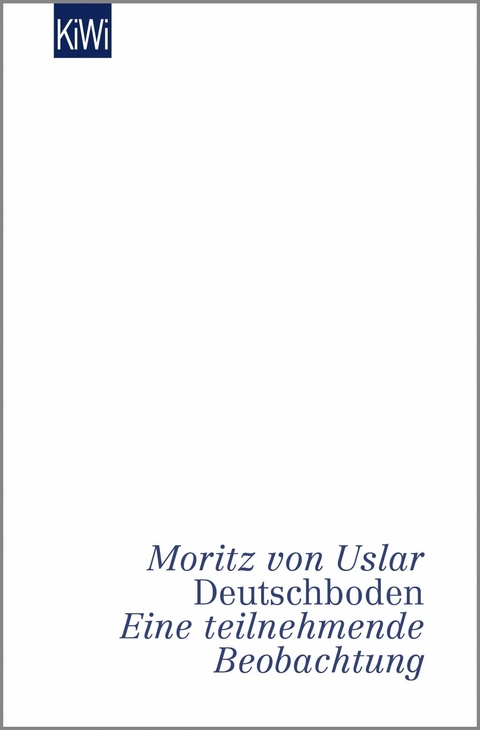 Deutschboden -  Moritz von Uslar