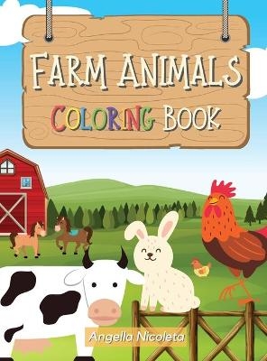 Farm Animals Coloring Book - Angella Nicoleta