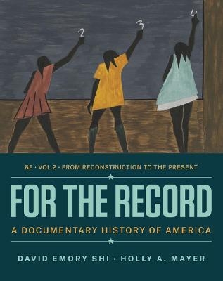 For the Record - David E. Shi, Holly A. Mayer