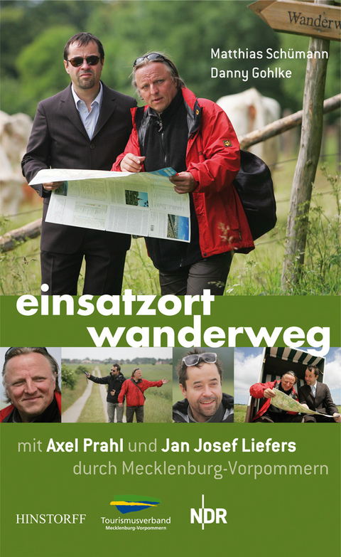 Einsatzort Wanderweg mit Axel Prahl und Jan Josef Liefers durch Mecklenburg-Vorpommern - Matthias Schümann, Danny Gohlke