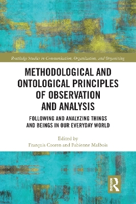 Methodological and Ontological Principles of Observation and Analysis - 