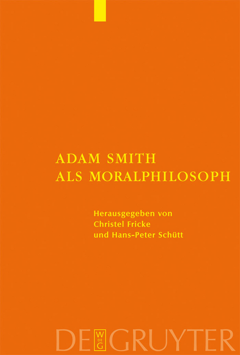 Adam Smith als Moralphilosoph - 