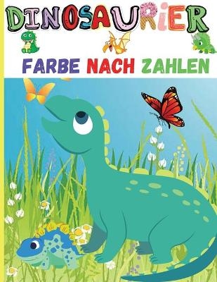 Dinosaurier Farbe Nach Zahlen - Smudge Roys