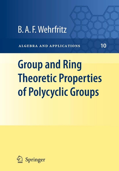 Group and Ring Theoretic Properties of Polycyclic Groups - B.A.F. Wehrfritz