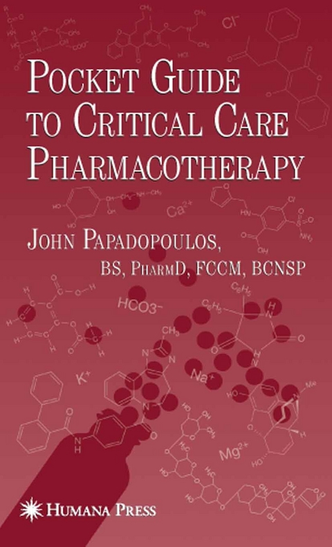 Pocket Guide to Critical Care Pharmacotherapy - 