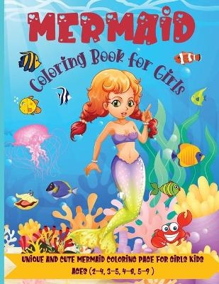 Mermaid Coloring Book for Girls - Rhea Stokes