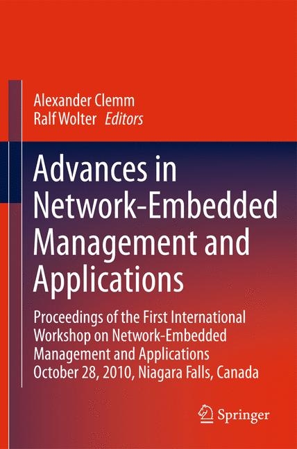 Advances in Network-Embedded Management and Applications - 