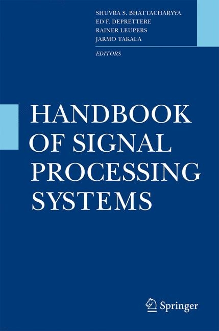 Handbook of Signal Processing Systems - 