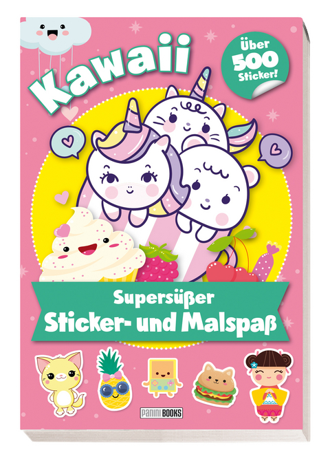 Kawaii: Supersüßer Sticker- und Malspaß -  Panini