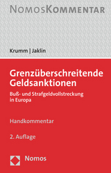 Grenzüberschreitende Geldsanktionen - Krumm, Carsten; Jaklin, Peter