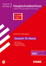 STARK Original-Prüfungen und Training - Hauptschulabschluss 2022 - Deutsch - NRW - 