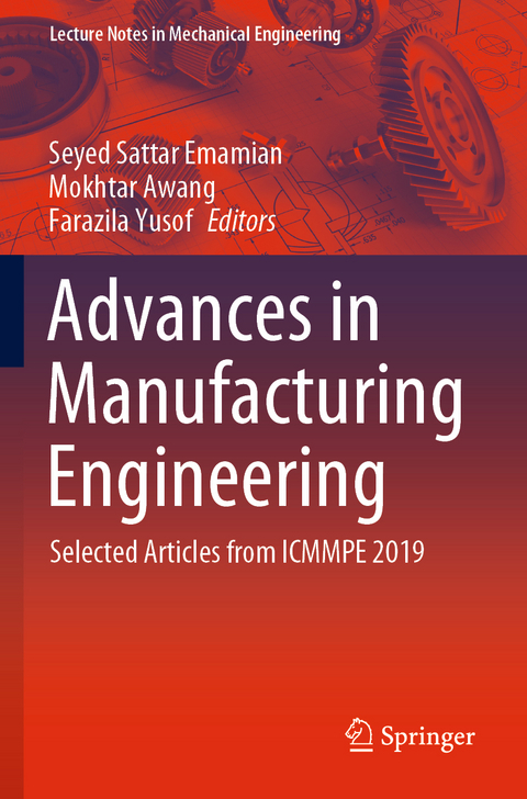 Advances in Manufacturing Engineering - 