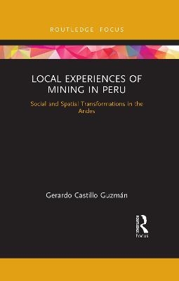 Local Experiences of Mining in Peru - Gerardo Castillo Guzmán