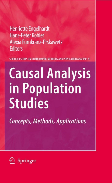 Causal Analysis in Population Studies - 