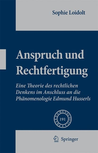 Anspruch und Rechtfertigung -  Sophie Loidolt