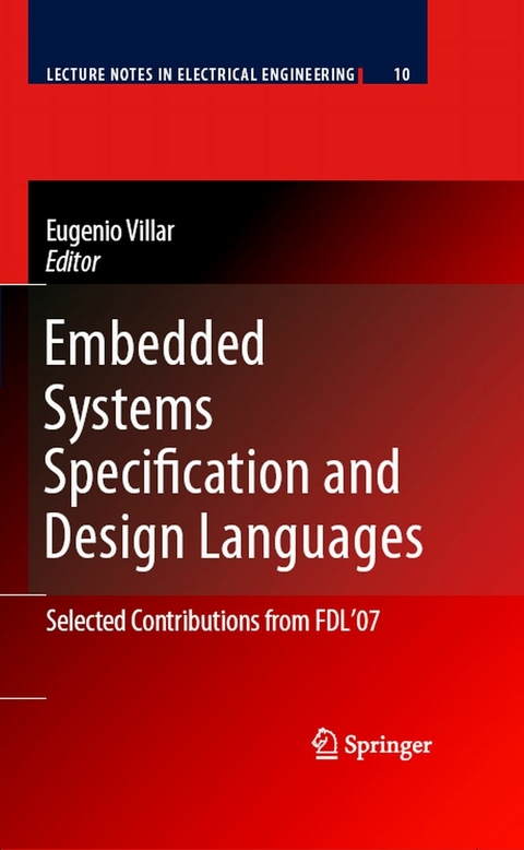 Embedded Systems Specification and Design Languages - 