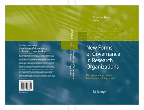 New Forms of Governance in Research Organizations - 