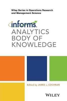 INFORMS Analytics Body of Knowledge - 