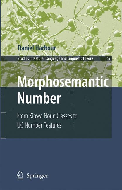 Morphosemantic Number: -  Daniel Harbour