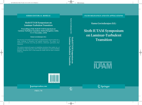 Sixth IUTAM Symposium on Laminar-Turbulent Transition - 