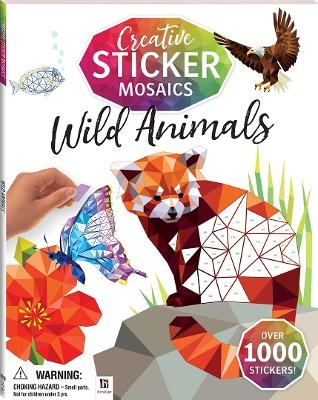 Creative Sticker Mosaics: Wild Animals - Hinkler Pty Ltd