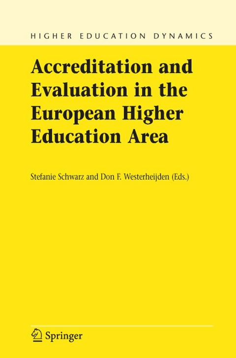 Accreditation and Evaluation in the European Higher Education Area - 