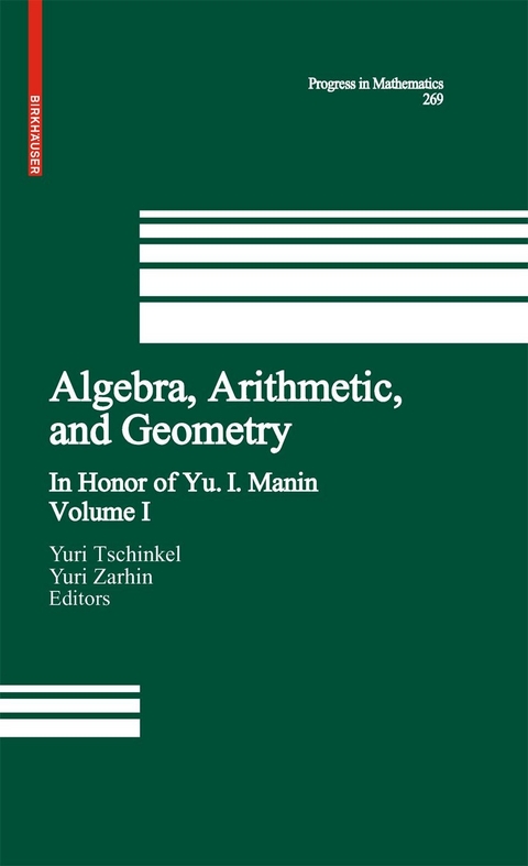 Algebra, Arithmetic, and Geometry - 